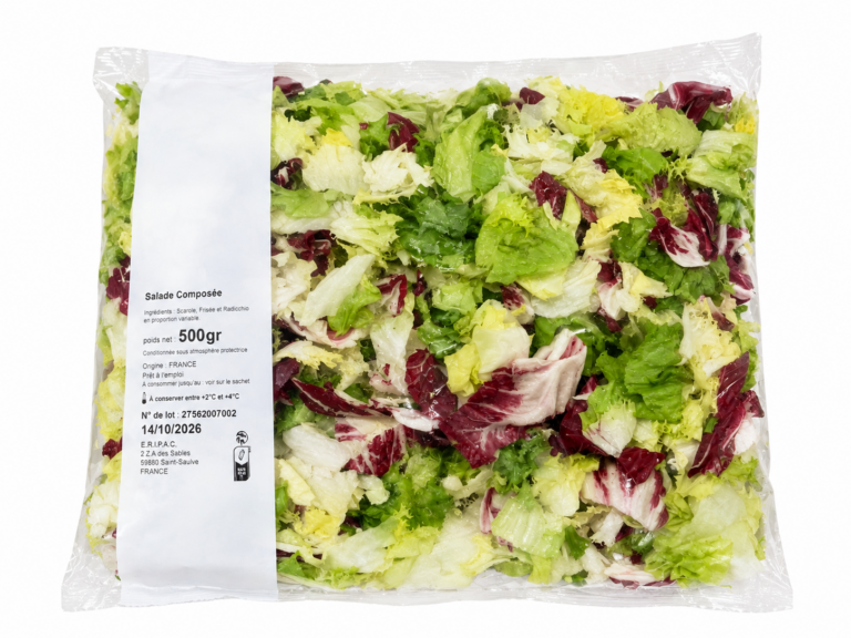Sachet de salade composée fraîche