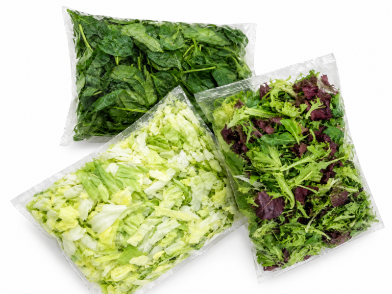 Sachets de salades fraîches assorties
